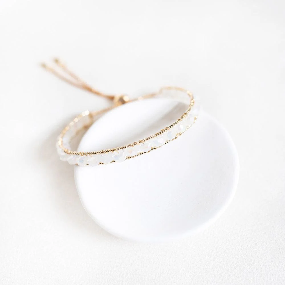 Adjustable Moonstone Bracelet - Image 3