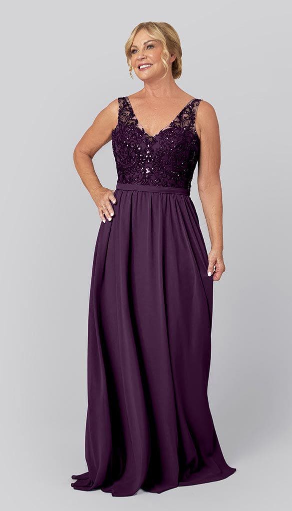 Betsy - Beaded Mother of the Bride Dress - Image 10