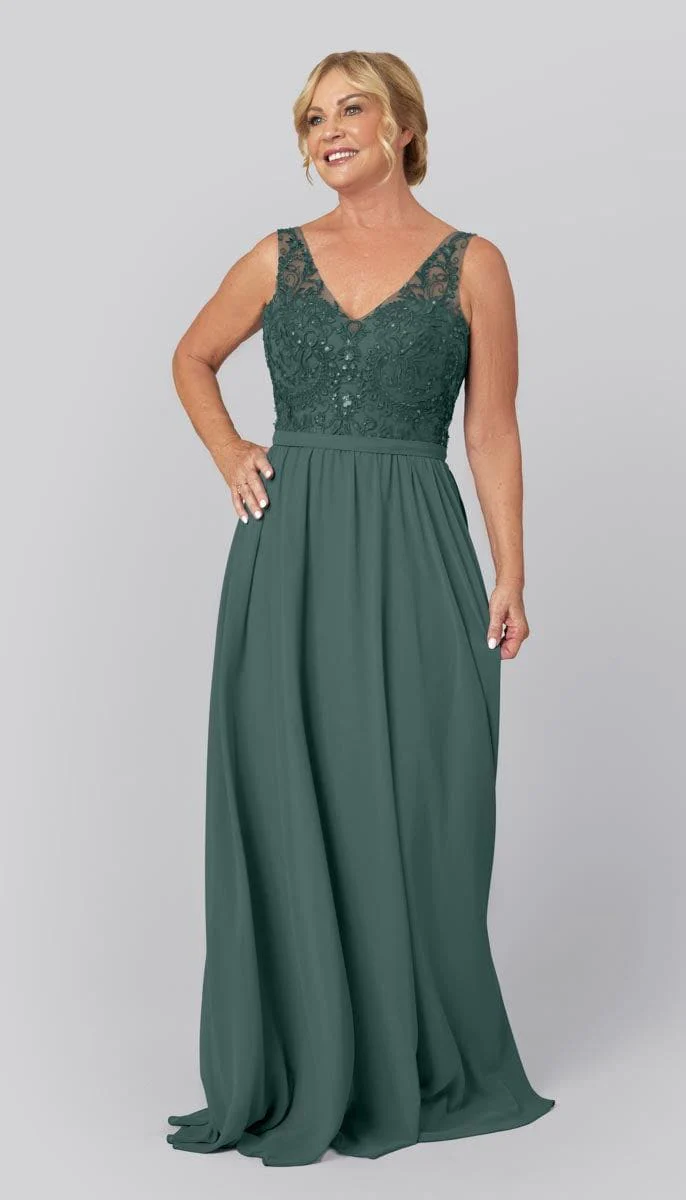 Betsy - Beaded Mother of the Bride Dress - Image 14