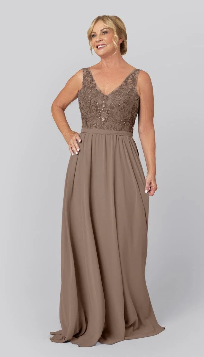 Betsy - Beaded Mother of the Bride Dress - Image 15