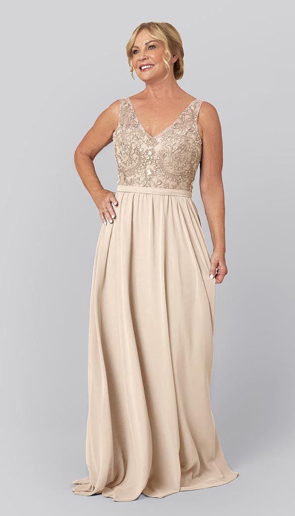 Betsy - Beaded Mother of the Bride Dress - Image 7