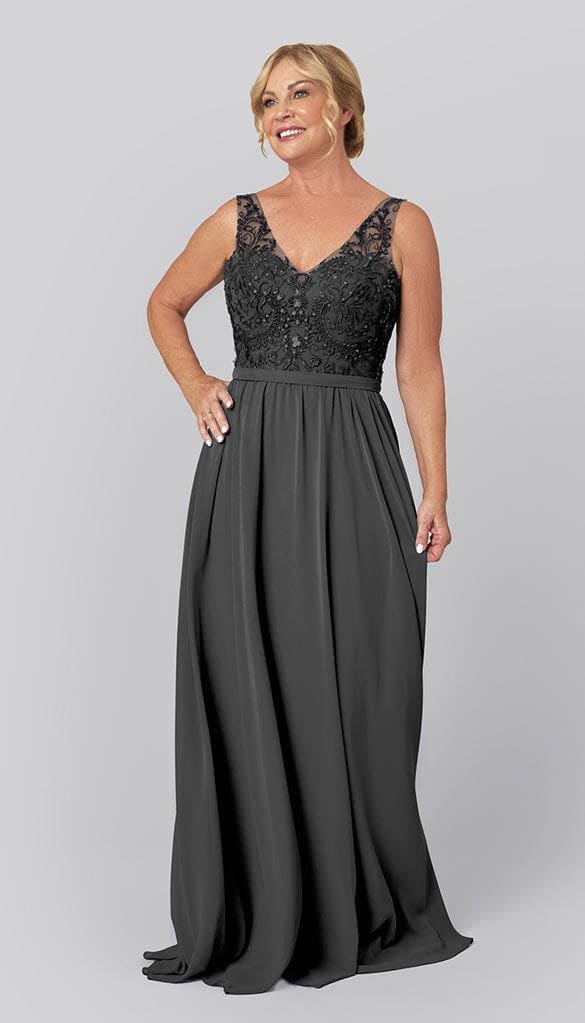 Betsy - Beaded Mother of the Bride Dress - Image 8