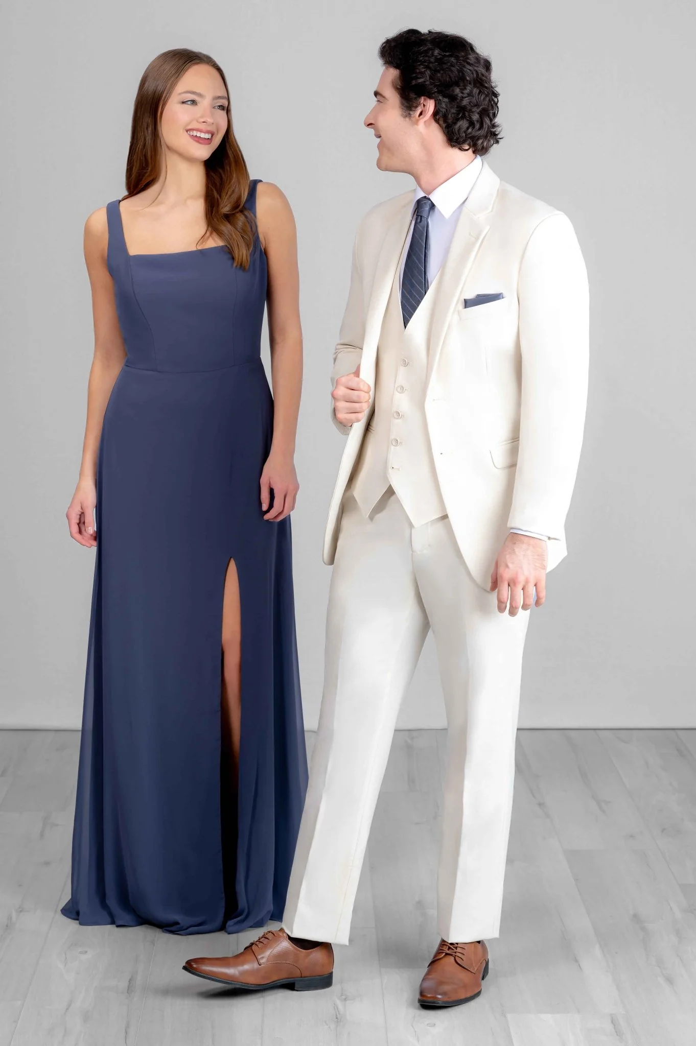 Coordinating Pinstripe Ties - Image 25