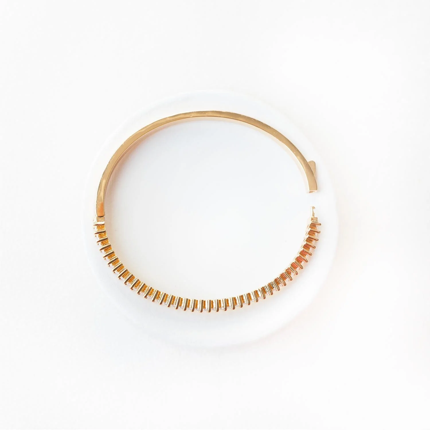 Crystal Bangle Bracelet - Image 3