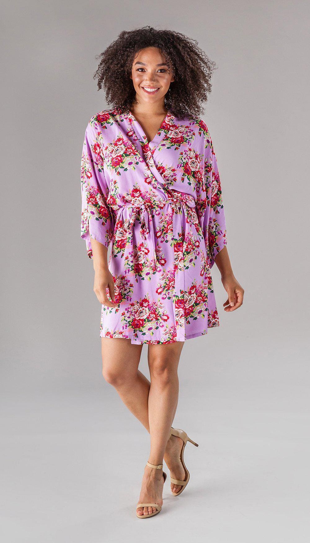 Floral Bridesmaid Robe - Image 13