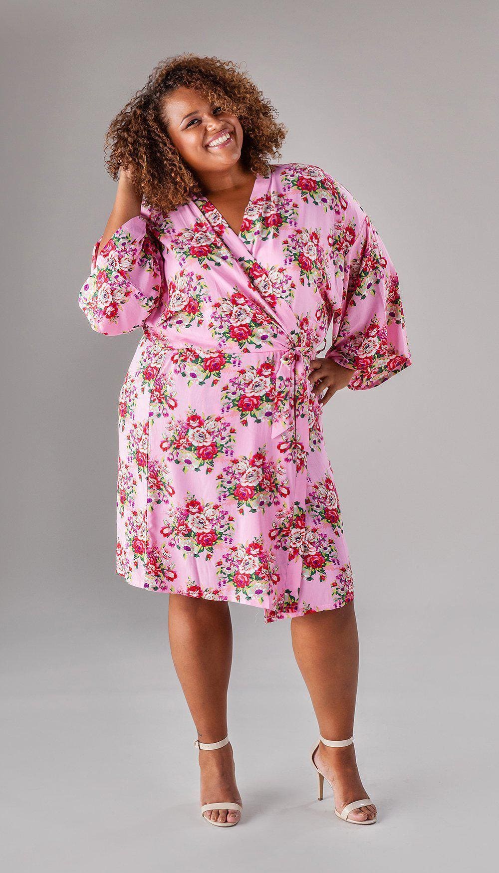 Floral Bridesmaid Robe - Image 15