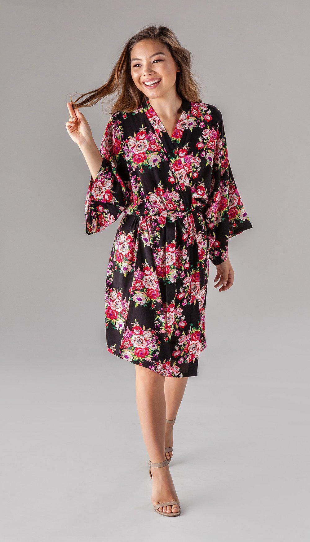 Floral Bridesmaid Robe - Image 6