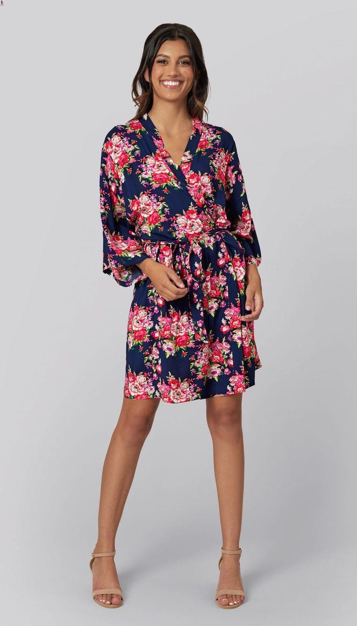 Floral Bridesmaid Robe - Image 7