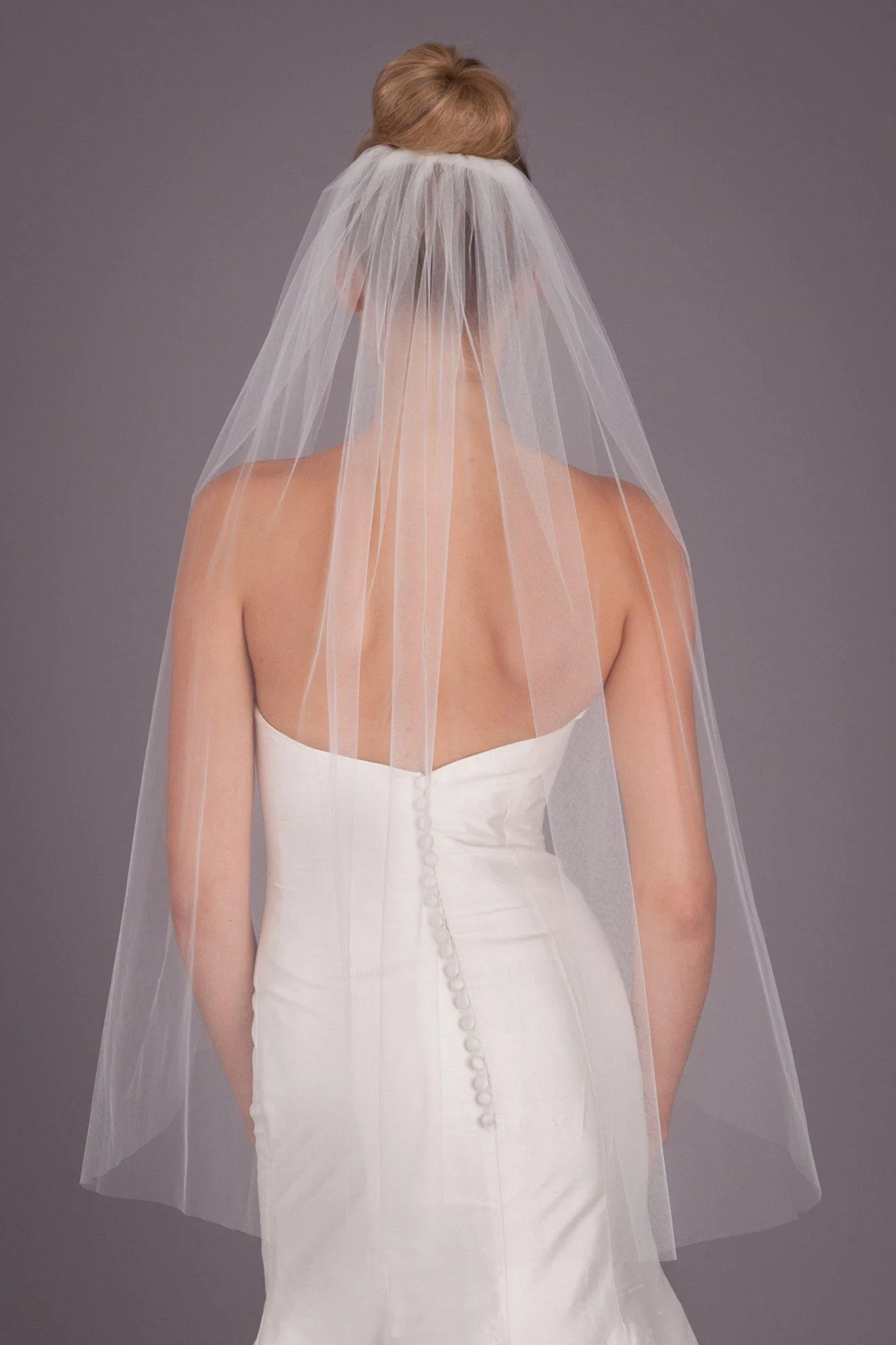 Jane Raw Edge Veil - Image 3