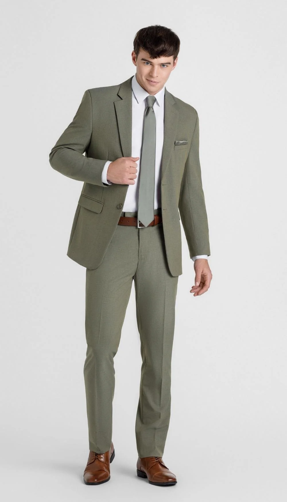 Trim Fit Suit Pants - Image 14