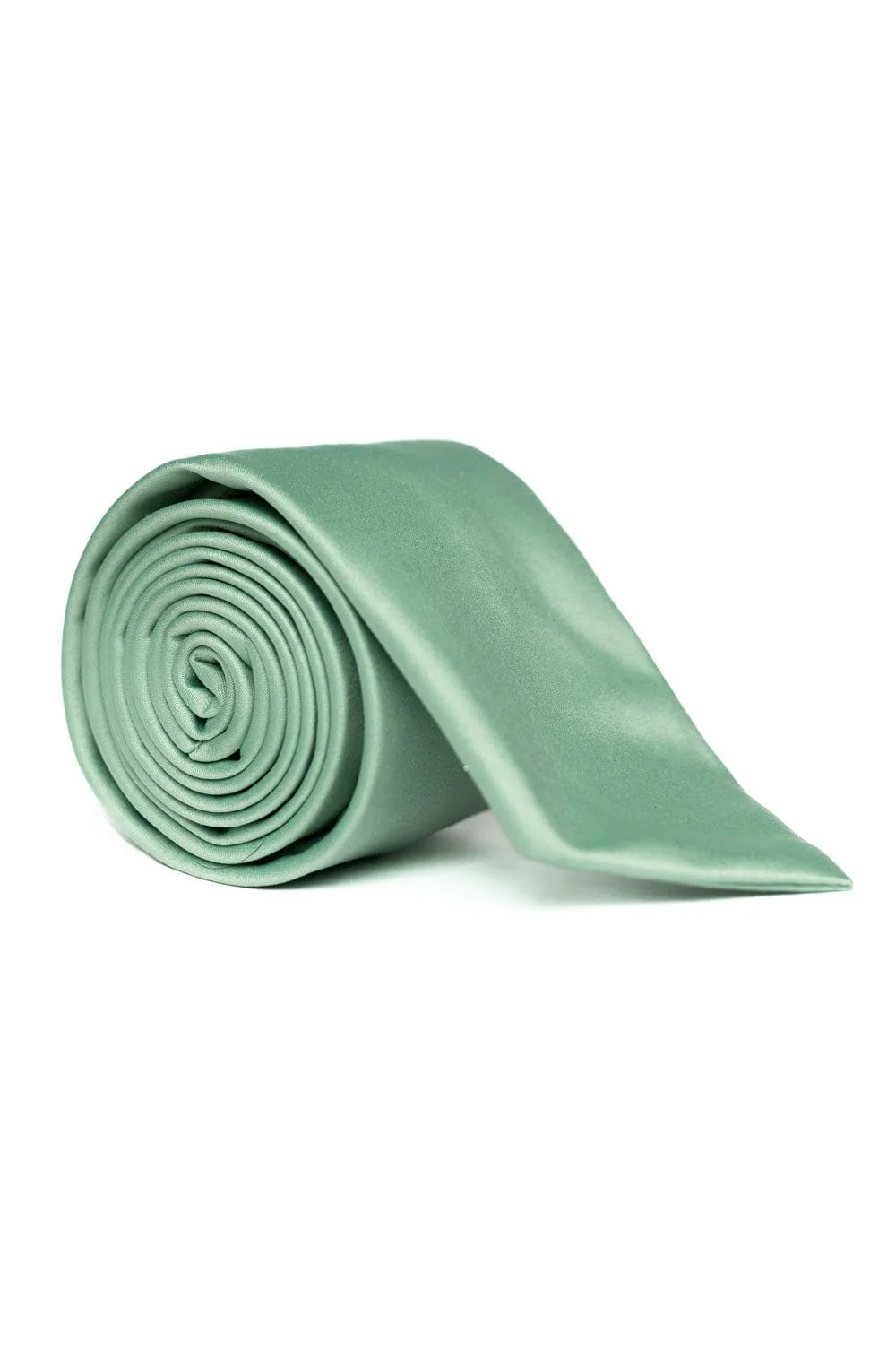 Matte Satin Solid Ties - Image 4