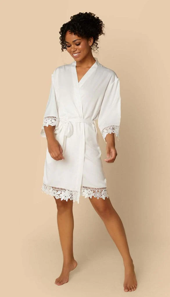 Premium Satin and Lace Robes - Image 3