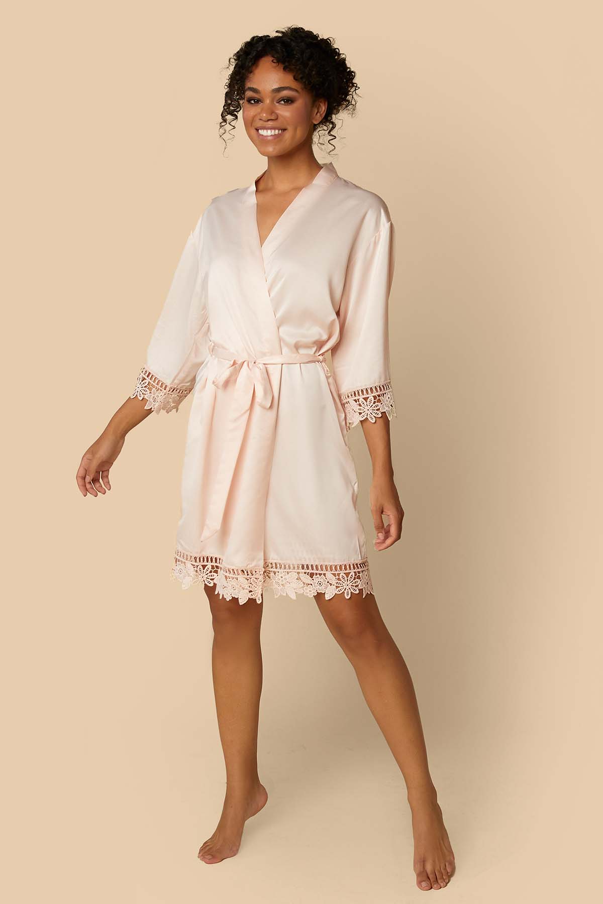 Premium Satin and Lace Robes - Image 4