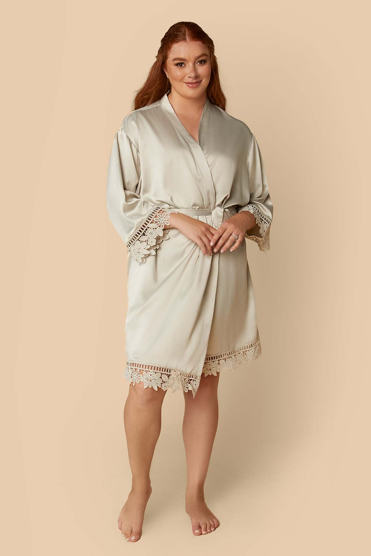 Premium Satin and Lace Robes - Image 5