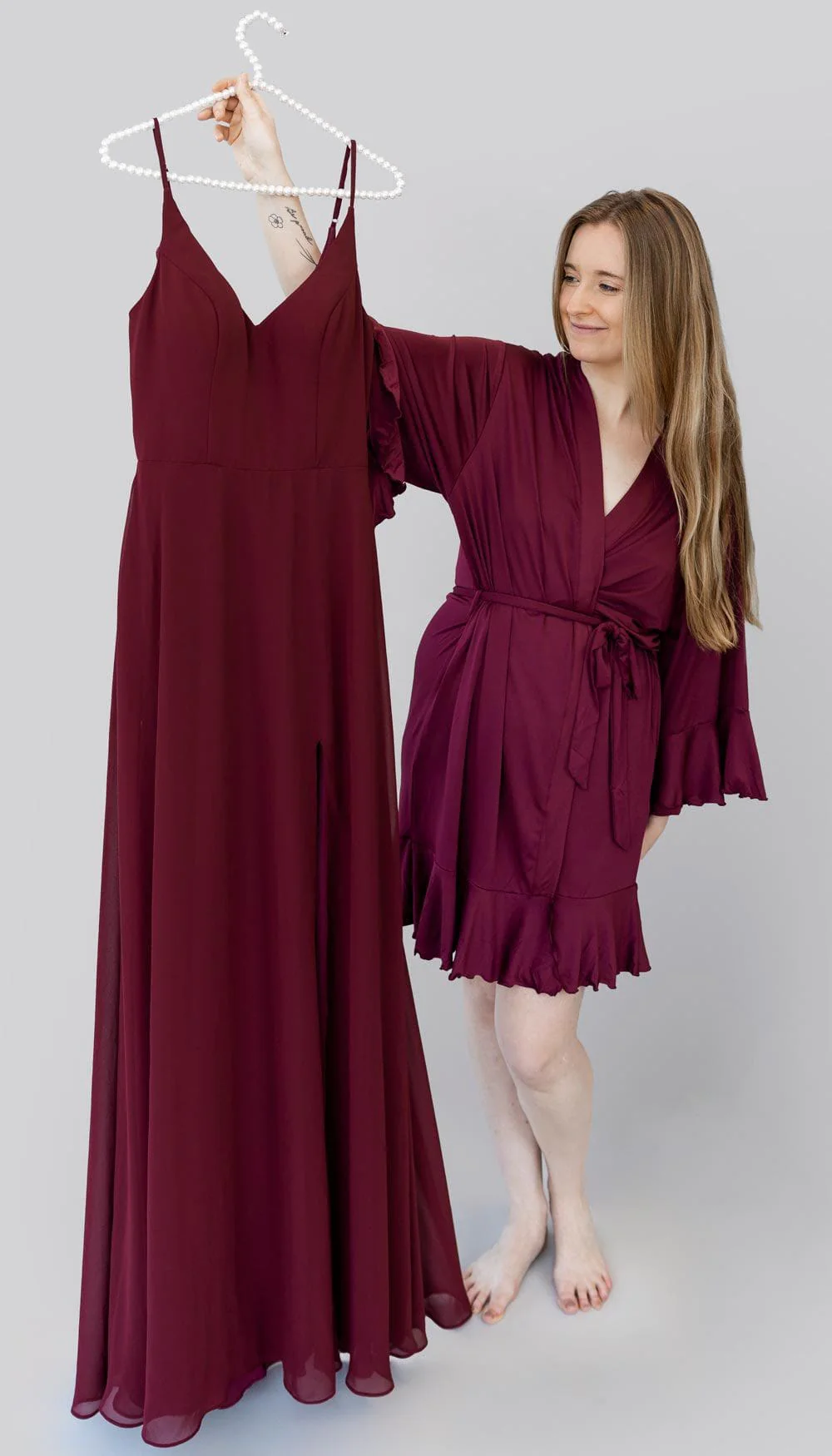 Ruffle Bridal and Bridesmaid Robes - Image 11