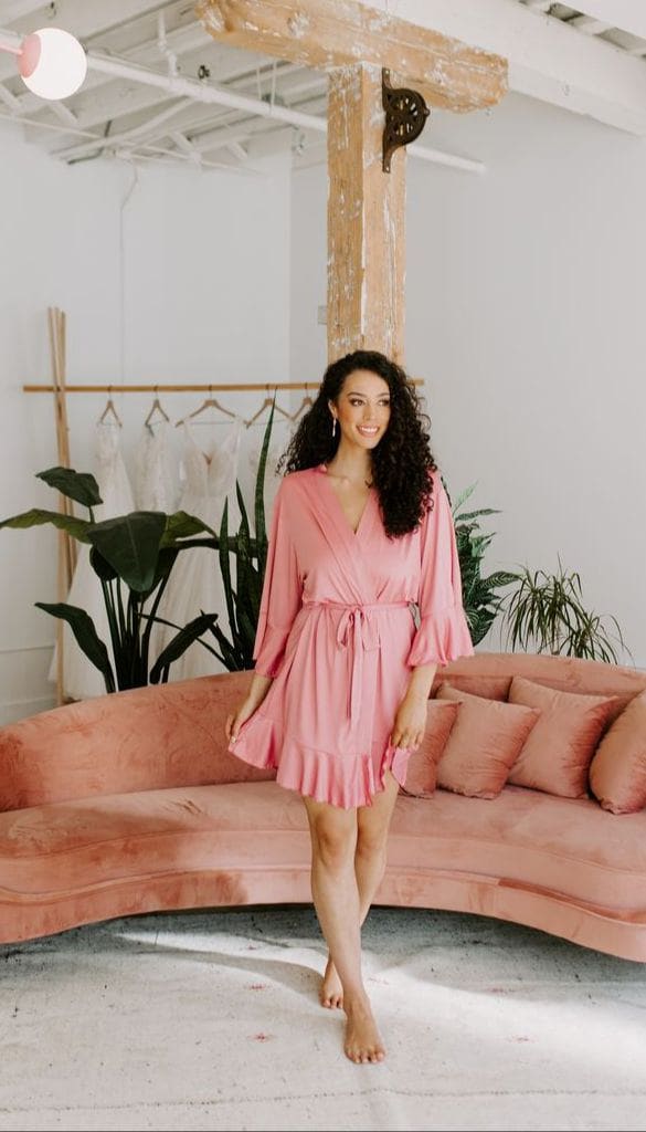 Ruffle Bridal and Bridesmaid Robes - Image 25