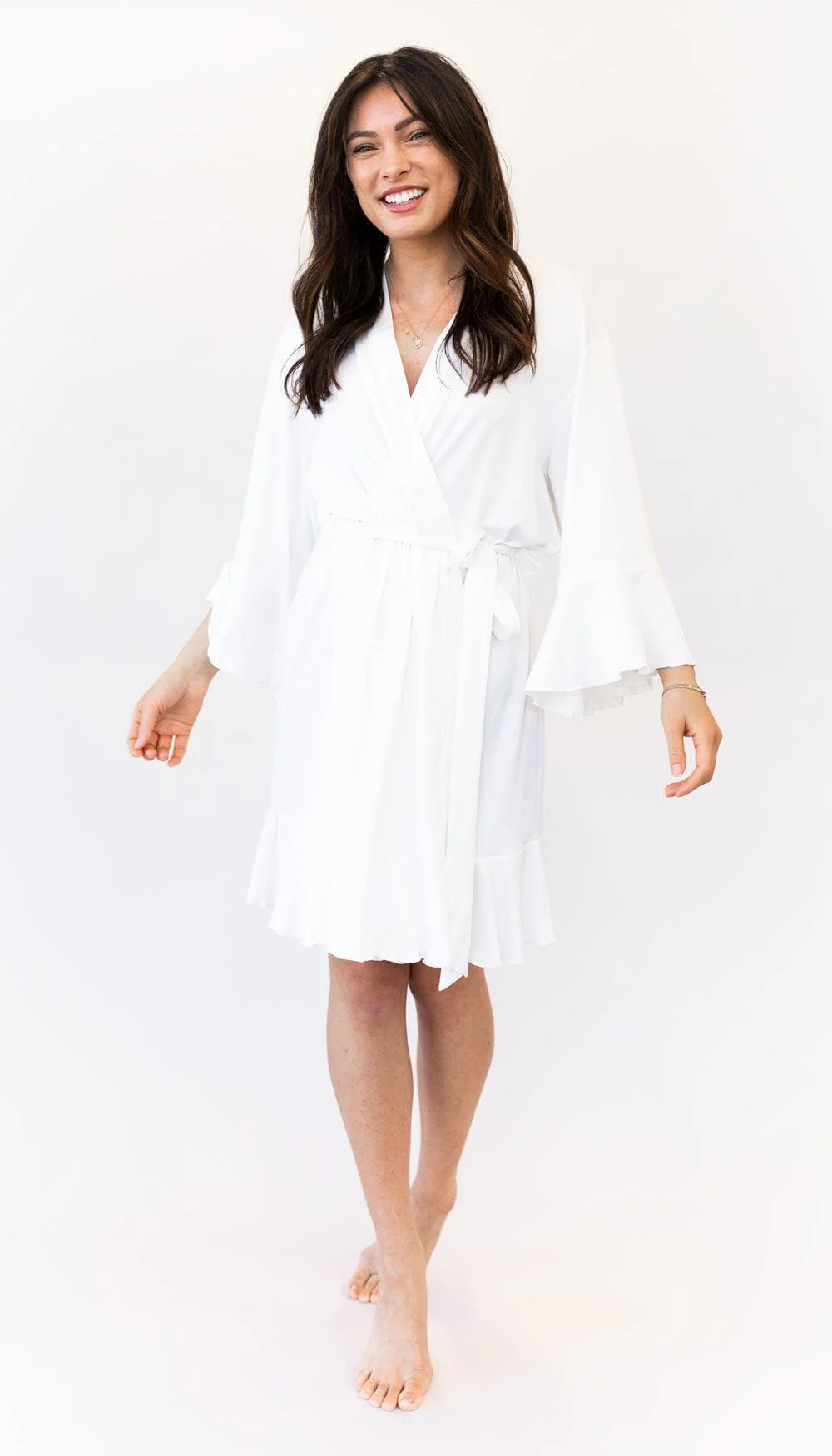 Ruffle Bridal and Bridesmaid Robes - Image 4