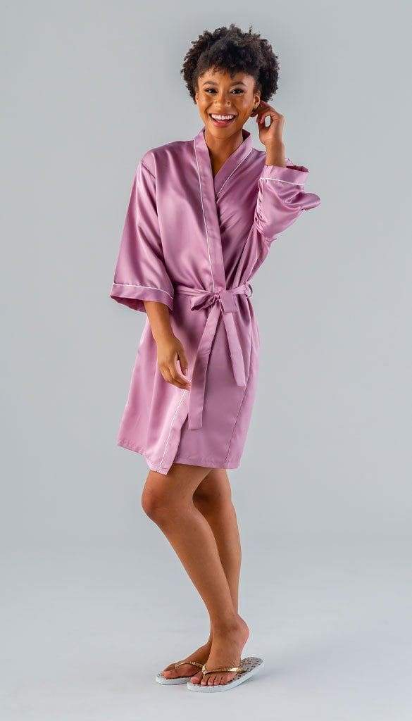 Satin Bridal and Bridesmaid Robes - Image 17