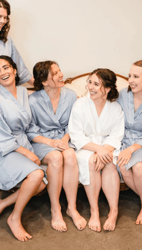 Satin Bridal and Bridesmaid Robes - Image 4