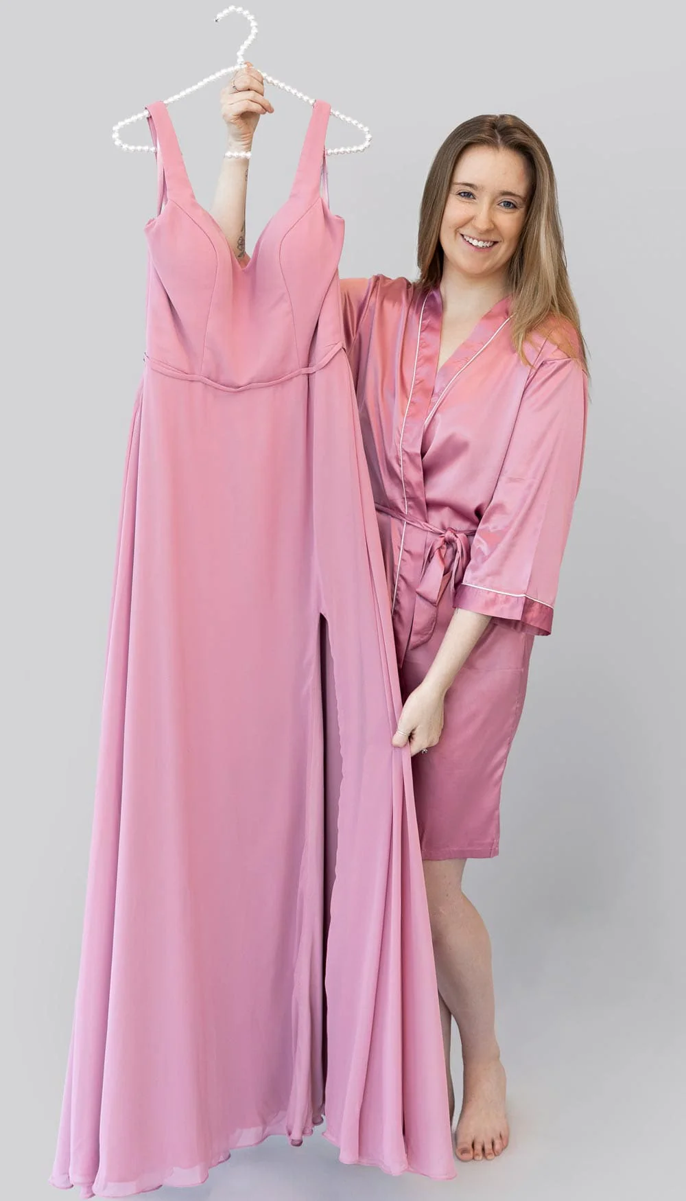 Satin Bridal and Bridesmaid Robes - Image 6