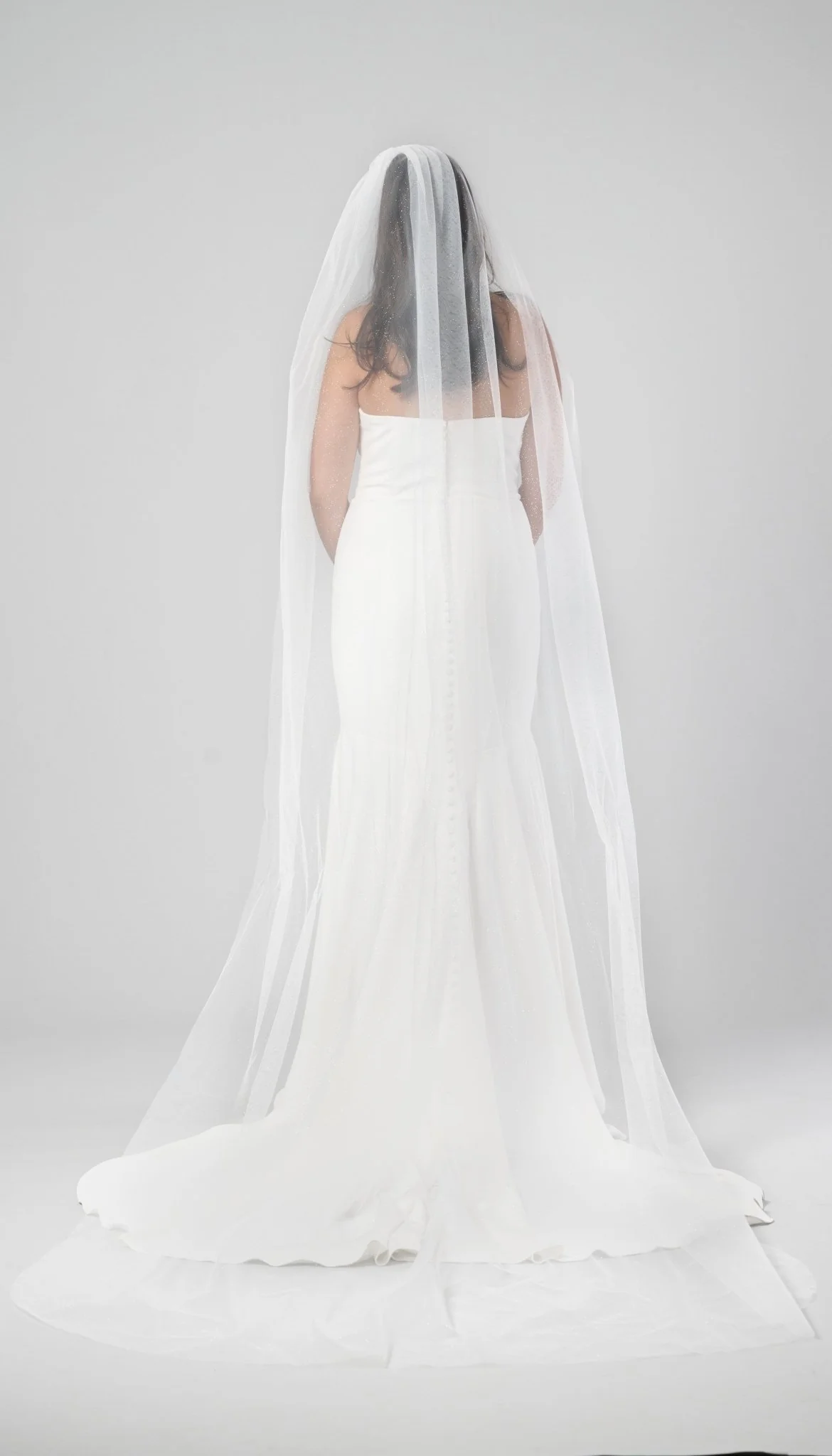 Shelly Sparkle Tulle Veil - Image 2
