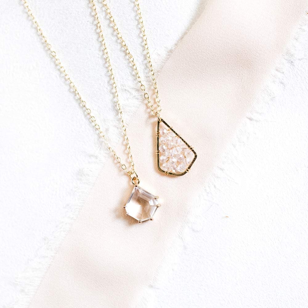 Triangle Pendant Necklace - Image 2