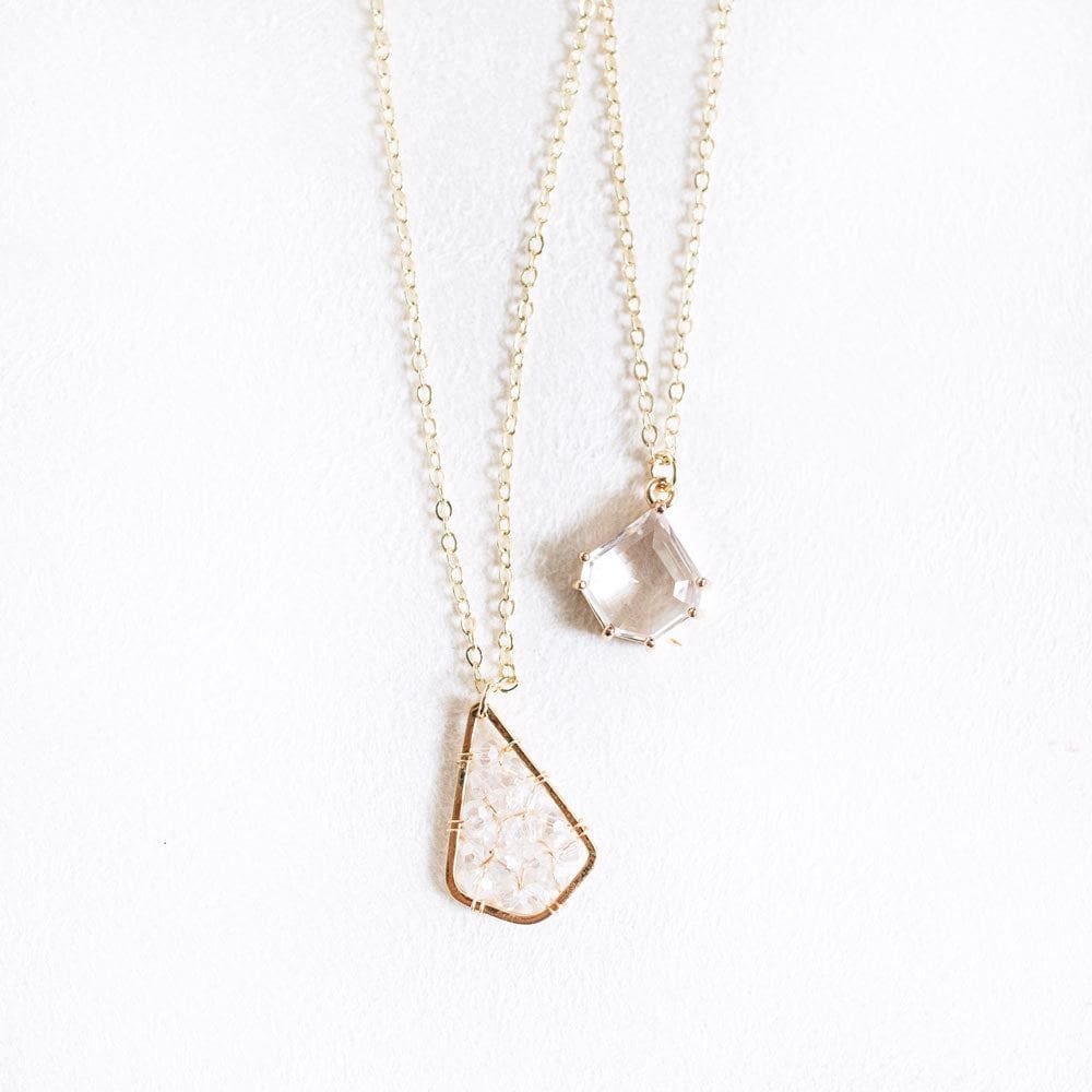 Triangle Pendant Necklace - Image 3