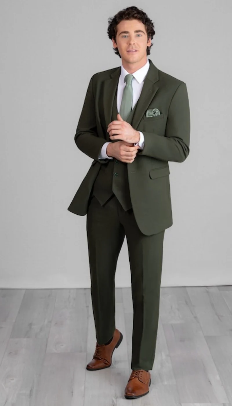 Trim Fit Suit Pants - Image 6