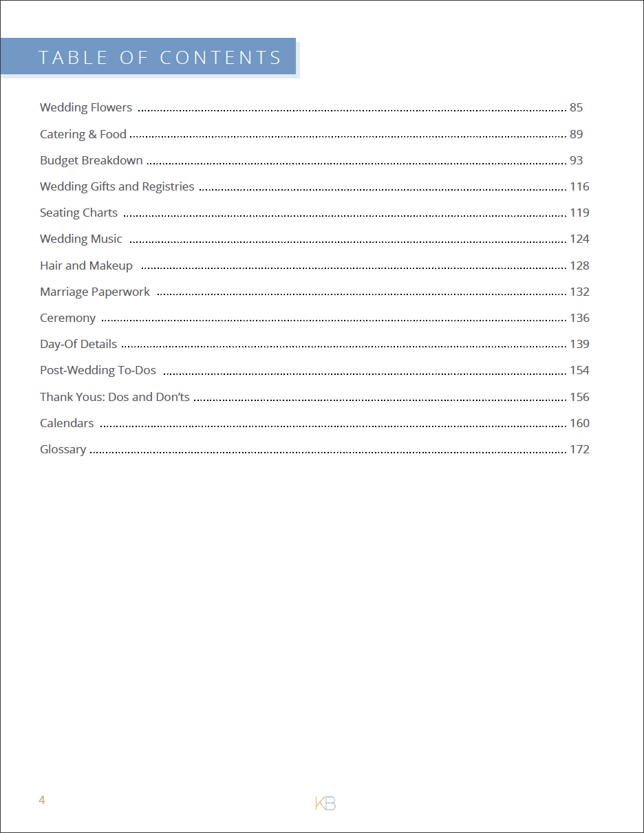 Wedding Planning Book & Checklist - Image 3